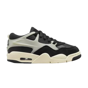 Air Jordan 4 RM GS 'Black Sail' Noir/Rouge/Voile/Lait de coco FQ7938 006