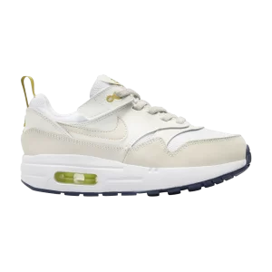 Nike Air Max 1 EasyOn PS 'White Light Orewood Brown' Blanc/Bronzine/Midnight Navy/Marron clair DZ3308 103