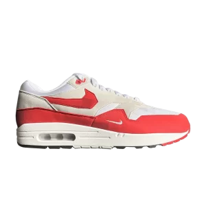 Nike Air Max 1 'Low Poly' Baskets Université Rouge/Blanc/Gris Neutre HQ5882 100