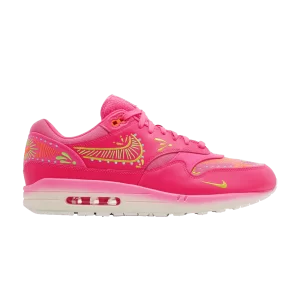 Nike Air Max 1 Premium 'Día De Muertos' Baskets Hyper Rose/Voile/Opti Jaune/Vert Strike FQ8172 645