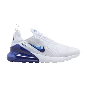 Nike Air Max 270 'Multi-Swoosh - Blanc Deep Royal' Blanc/Bleu Université/Bleu Royal Profond/Blanc FJ4230 100