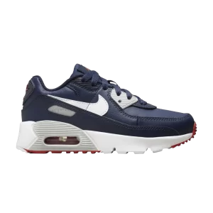 Nike Air Max 90 Leather PS 'Obsidian Track Red' Obsidienne/Midnight Fleet/Piste Rouge/Blanc DV3608 400