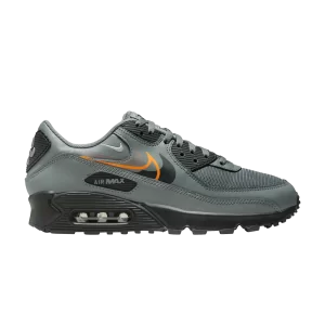 Nike Air Max 90 'Multi Swoosh - Smoke Grey Mandarin' Gris fumée/Mangerine brillante/Frêne moyen/Noir FN7810 001