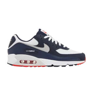 Nike Air Max 90 'Obsidian Track Red' Obsidienne/Blanc/Rouge piste/Platine pur DM0029 400