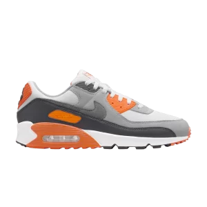 Nike Air Max 90 'Safety Orange' Blanc/Orange sécurité/Gris fumée foncé DM0029 108