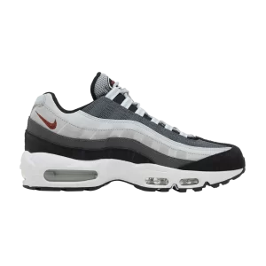 Nike Air Max 95 'Wolf Grey Rugged Orange' Gris loup/Noir/Tint Bleu/Orange fort DM0011 011