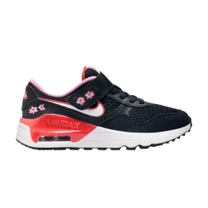 Nike Air Max SYSTM SE PS 'Floral' Baskets Noir/Rouge épicé/Rose Sunrise/Blanc FQ8958 001