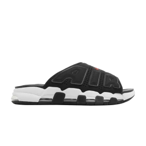 Nike Air More Uptempo Slide 'Noir Blanc Rouge' Noir/Noir/Clair/Blanc FJ2708 001
