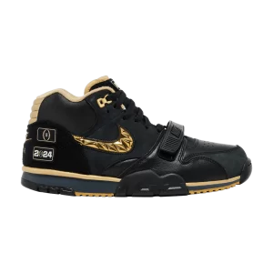 Nike Air Trainer 1 'College Football Playoffs Pack - Noir' Noir/Feuille de golf/Anthracite/Or métallique FJ6196 001