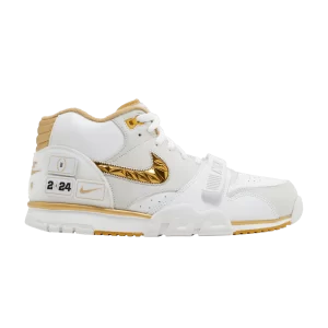 Nike Air Trainer 1 'College Football Playoffs Pack - Blanc' Blanc/Feuille de golf/Blanc/Or métallique FJ6196 100