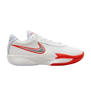 Nike Air Zoom GT Cut Academy EP 'White Picante Red' Blanc sommet/Argent métallique/Rouge épicé/Gris football FB2598 101