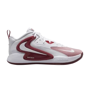 Nike Air Zoom HyperSet 2 IC 'Blanc Crimson' Blanc/Team Crimson/Blanc FQ7070 106
