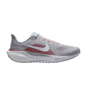 Nike Air Zoom Pegasus 41 'Arkansas' Gris loup/Blanc/Team Crimson/Blanc FZ5105 001