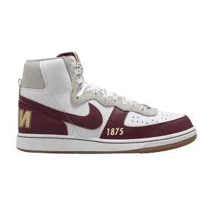 Nike Alabama A&M University x Terminator High 'Bulldogs' Blanc/Bordeaux profond/Blanc/Or métallique FV2048 100
