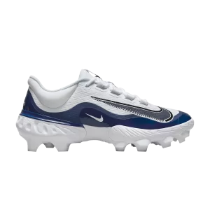 Nike Alpha Huarache Elite 4 Low MCS 'White Midnight Navy' Blanc/Platine pur/Midnight Fleet FD6255 103