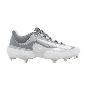 Nike Alpha Huarache Elite 4 Low 'Wolf Grey White' Gris loup/Gris froid/Platine pur/Blanc DJ6521 012