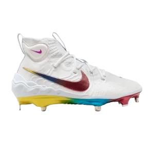 Nike Alpha Huarache NXT 'Rainbow' Blanc/Gris Football/Rouge Varsity/Hyper Violet DJ6517 106