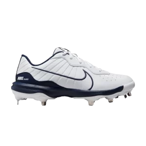 Nike Alpha Huarache Varsity 4 Low 'White Midnight Navy' Blanc/Platine pur/Noir/Midnight Fleet DJ6516 103