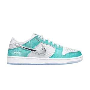 Nike April Skateboards x Dunk Low SB PS 'Turbo Green' Vert turbo/Argent métallisé/Vert turbo FZ6106 300