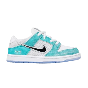 Nike April Skateboards x Dunk Low SB TD 'Turbo Green' Vert turbo/Argent métallisé/Vert turbo FZ6107 300