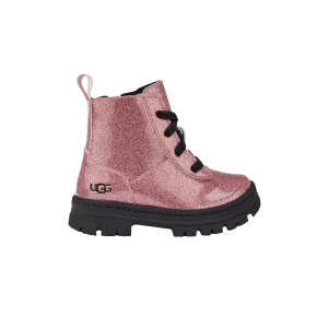 UGG Ashton Lace Up Boot Baskets 'Glitter Pink' pour tout-petits Rose pailleté 1151571T GRPN