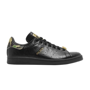 adidas BAPE x Stan Smith '30th Anniversary - Noir' Noir/Noir/Or Métallique IG1116