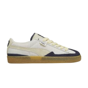 Puma Noir Fives x Suede 'Harlem Rens 100 Year Anniversary' Baskets Ivoire Brillant/Marine 394920 01