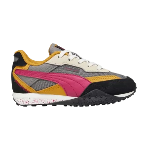 Puma Blacktop Rider Lithium Little Kid 'Cast Iron Multi-Color' Baskets Fonte/Noir 394381 02
