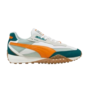 Puma Blacktop Rider 'Malachite Orange' Baskets Blanc chaud/Malachite 392725 07