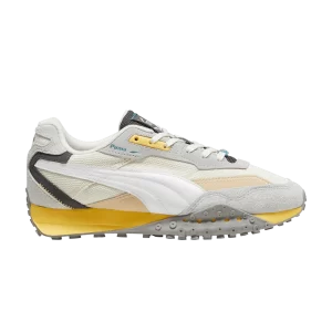 Puma Blacktop Rider Premium 'Alpine Snow Yellow' Baskets Montagne neige/Gris cendré 394829 01