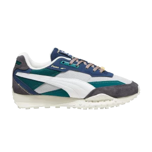 Puma Blacktop Rider Premium 'Ash Grey Malachite' Baskets Gris cendre/Malachite 394829 02