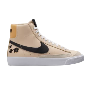 Nike Blazer Mid '77 GS 'Embroidered Floral' Sable dérive/Ficelle/Blanc/Noir FV0749 100