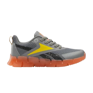 Reebok Blippi x Zig N 'Glow Elastic Lace Little Kid 'I'm an Excavator' Baskets Gris/Orange/Jaune 100213275