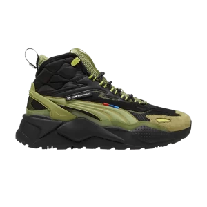 Puma Baskets BMW M Motorsport x RS-X Mid 'Black Calming Green' Noir 308346 01