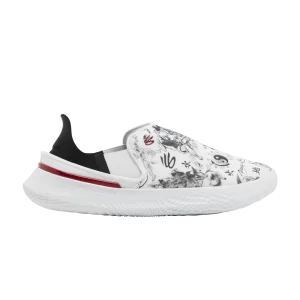 Curry Brand Bruce Lee x Curry SlipSpeed 'Enter the Dragon' Baskets Blanc/Noir/Rouge 3027711 100