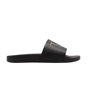 Burberry Furley Slide 'EKD Print' Baskets Noir 8071849