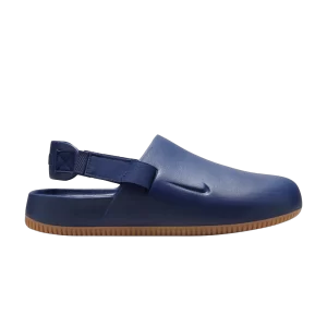 Nike Calm Mule 'Navy Gum' Baskets Marine/Gomme Marron Moyen/Marine FD5130 400