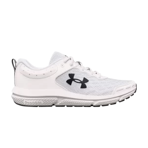 Under Armour Charged Assert 10 4E Wide 'Blanc Noir' Blanc/Noir 3026176 102