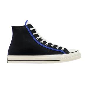 Converse Chuck 70 High 'Black Blue Flame' Baskets Noir/Aigrette/Bleu Flame A05625C