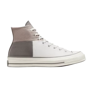 Converse Chuck 70 High 'Crafted Patchwork – Baskets grises Wonder Stone Origin story of Grey/Wonder Stone A04507C