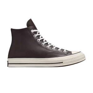 Converse Chuck 70 High 'Heritage Color Leather – Baskets Coffee Nut' Coffee Nut/Bleu clair/Blanc A10154C