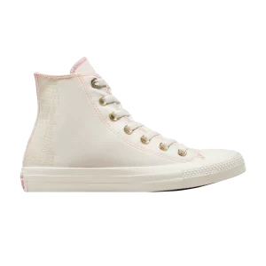 Converse Chuck Taylor All Star High 'Glazed Chrome' Baskets Egret/Rose astral/Rayon pêche A06865C