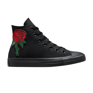 Converse Chuck Taylor All Star High 'Rose' Baskets Noir/Rouge/Vert A08208C