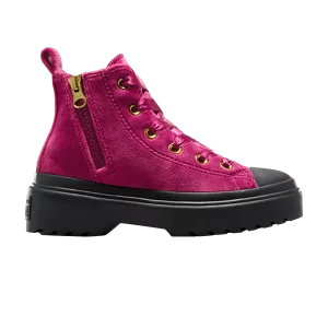 Converse Chuck Taylor All Star Lugged Lift Platform High PS 'Velvet' Baskets Legend Berry/Noir/Noir A05443C