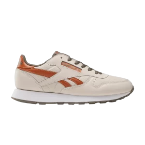 Reebok Classic Leather Big Kid 'Stucco Rich Ginger' Baskets Putty/Grout/Rich Ginger 100034120
