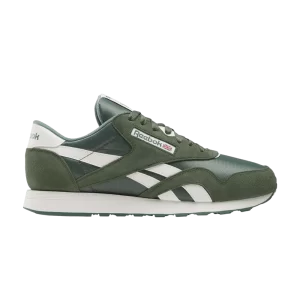 Reebok Classic Nylon 'Escape Green' Baskets Craie 100205103