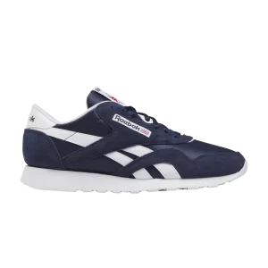 Reebok Classic Nylon 'Vector Navy' Baskets Vector Marine/Blanc Chaussures/Blanc Chaussures 100009276