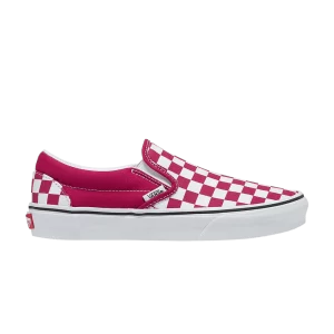 Vans Classic Slip-On 'Checkerboard - Cherries Jubilee' Baskets Cherry Anniversary VN000BVZC9L