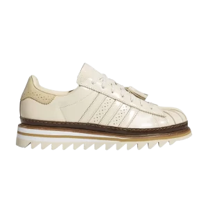 Baskets adidas CLOT x Superstar 'Crystal Sand' Sable cristal/Beige/Blanc nuage JQ6117