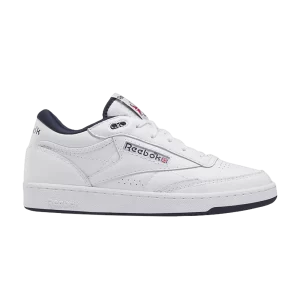 Reebok Club C Mid 2 Vintage 'White Vector Navy' Baskets Chaussures Blanc/Vector Navy/Vector Rouge GZ5209